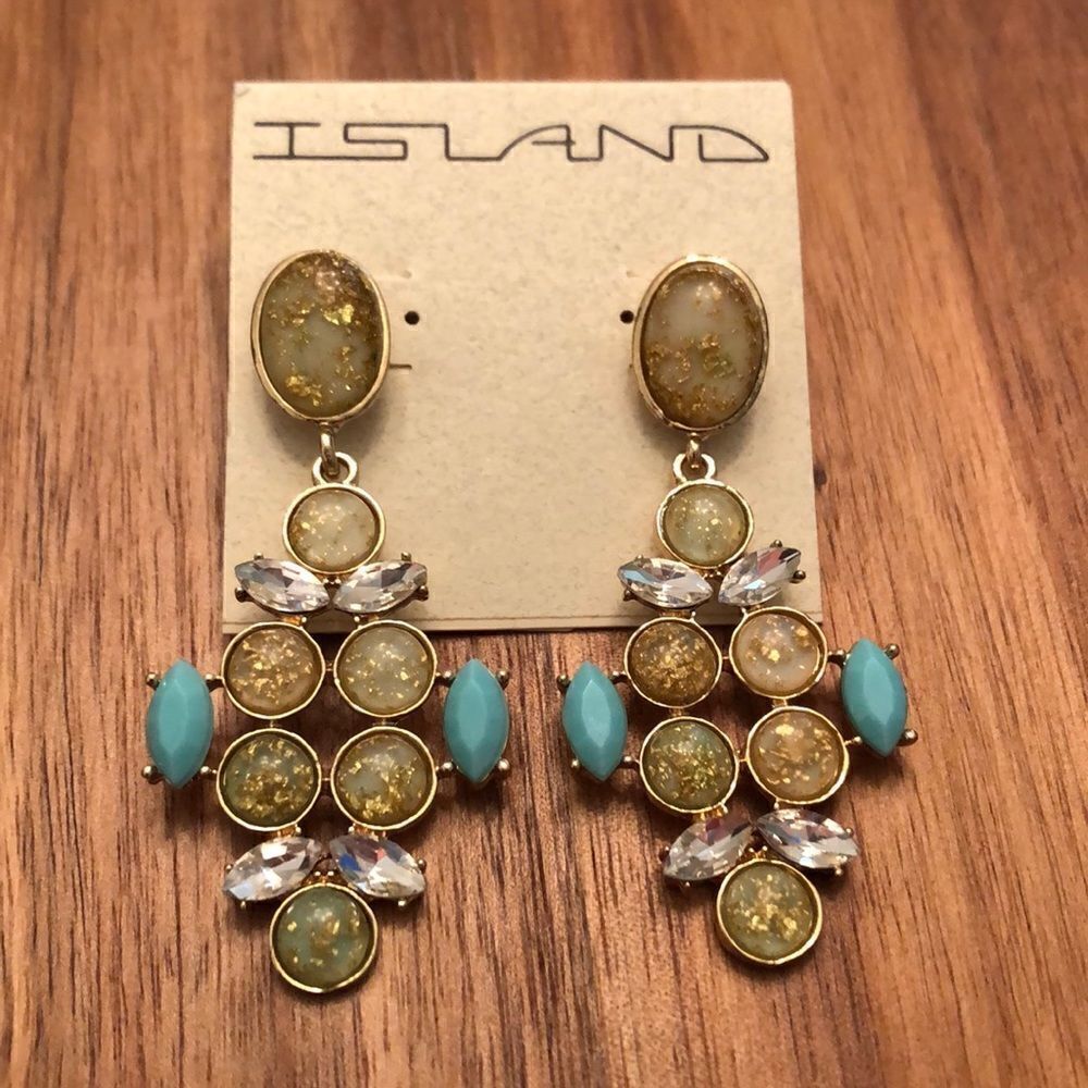 Island | Chandelier Earrings | 2.25” Length